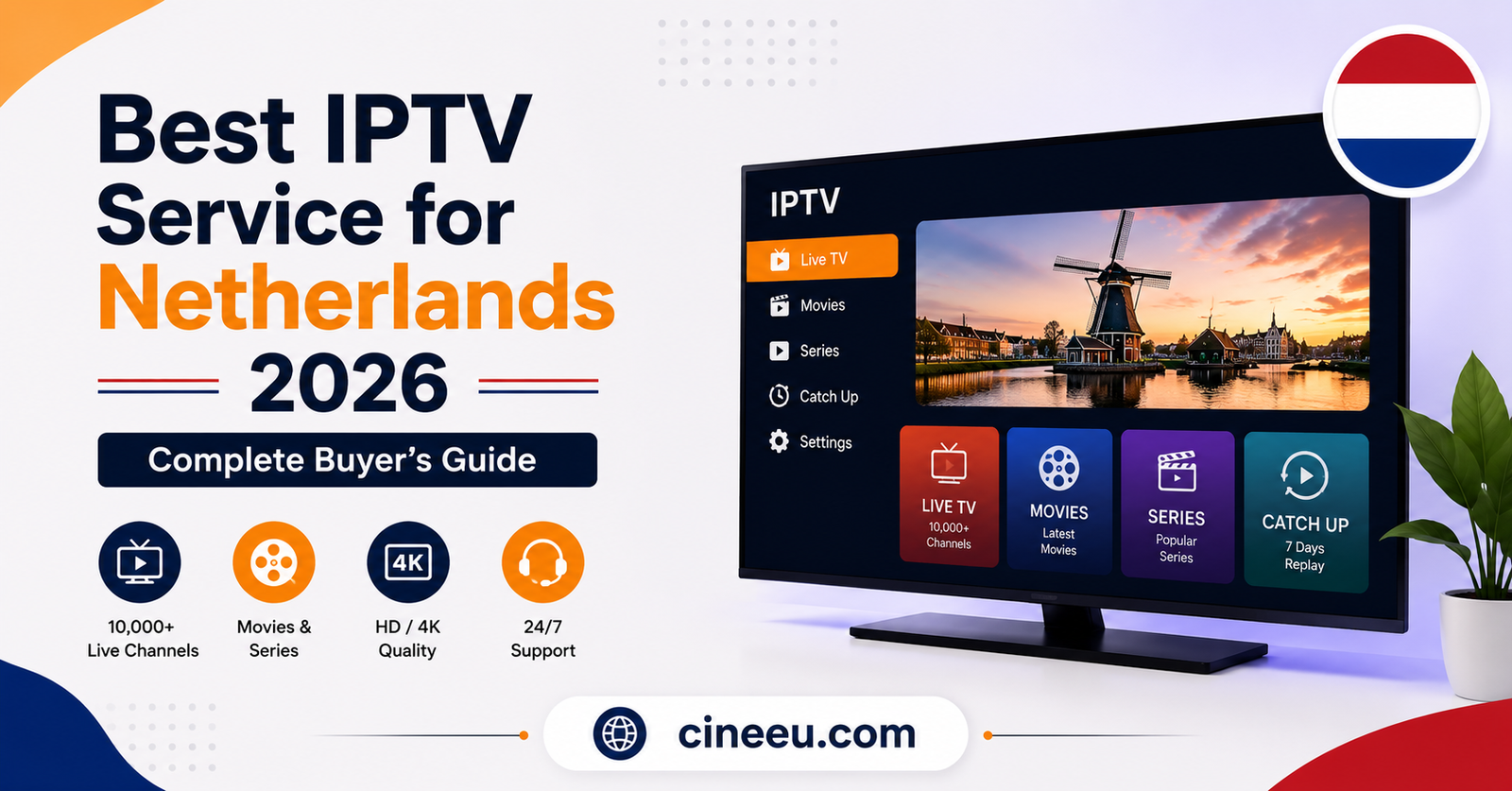 Best IPTV Service for Netherlands 2026
