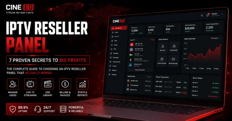 IPTV Reseller Panel: 7 Proven Secrets to Big Profits