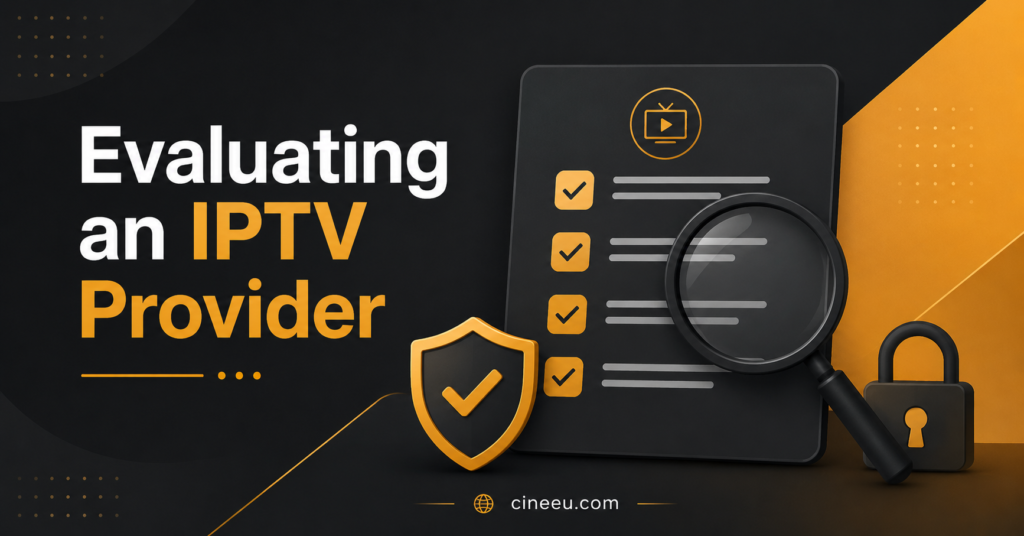 Evaluating an IPTV Provider