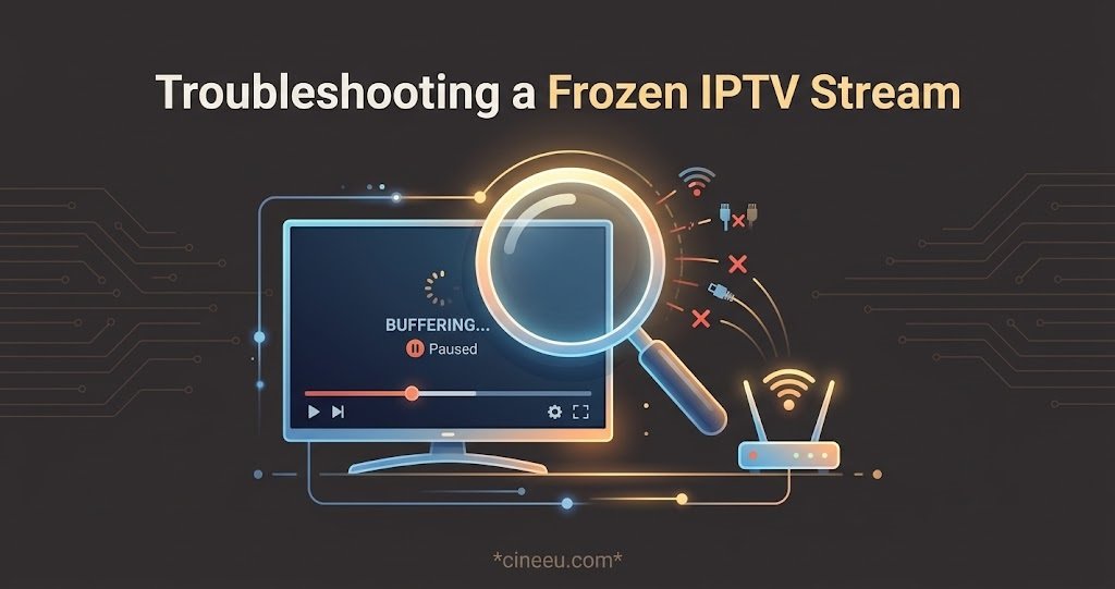 Troubleshooting a Frozen IPTV Stream