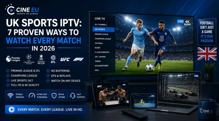 UK Sports IPTV: 7 Proven Ways To Watch Every Match In 2026